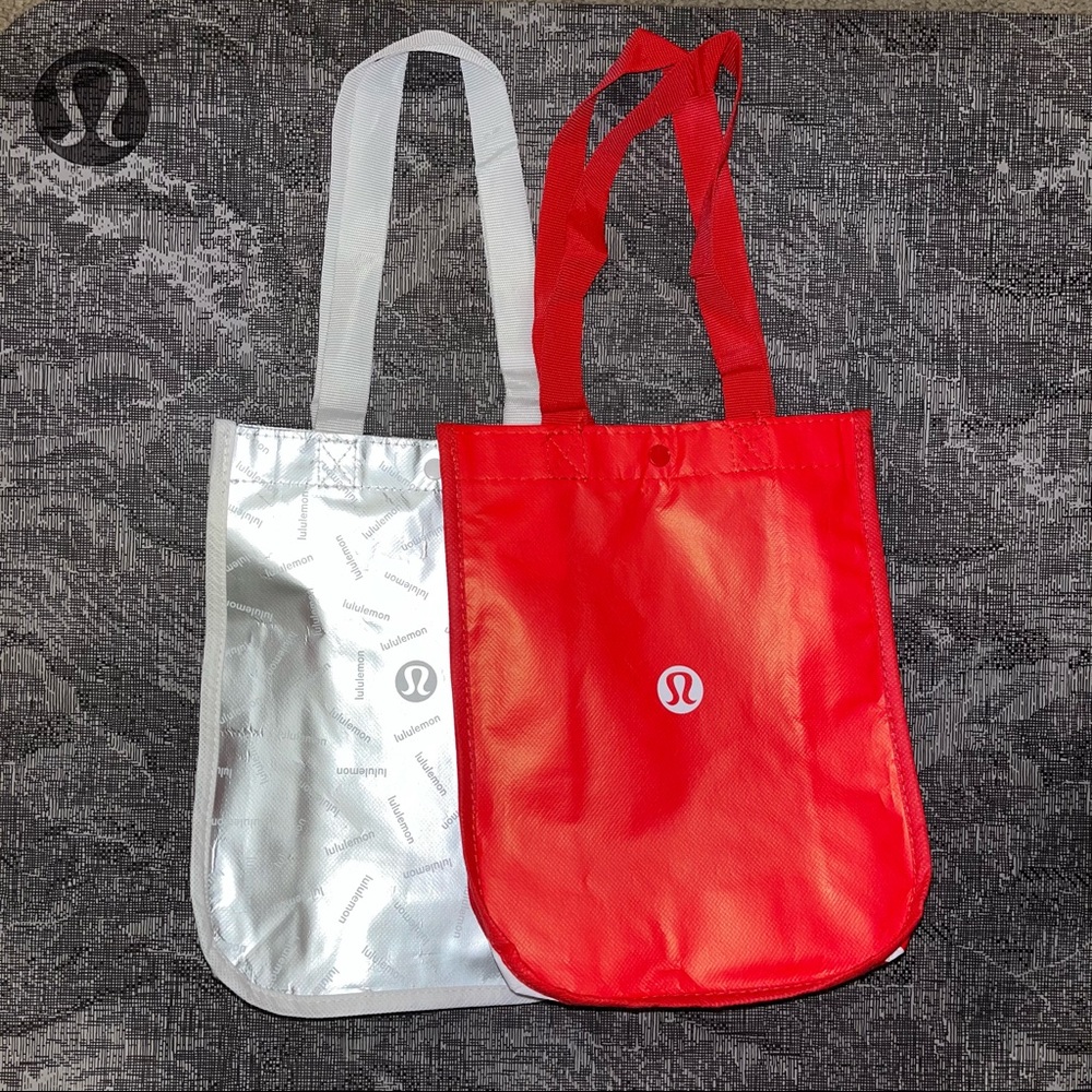 TWO lululemon tote bags